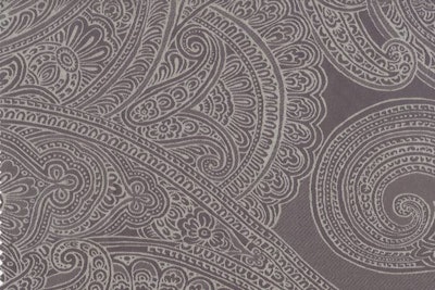 Storm Sullivan Damask linen, price upon request, available in the Boston area from Peterson Party Center
