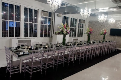 Create your Select Dining experience with custom lighting and table settings.