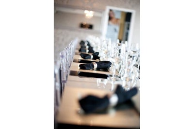Host family, friends, and business associates for an elegant meal at Select Dining Studio.