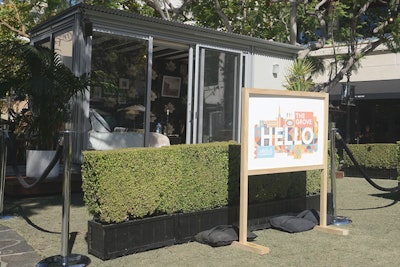 Airbnb's Hello L.A. at the Grove