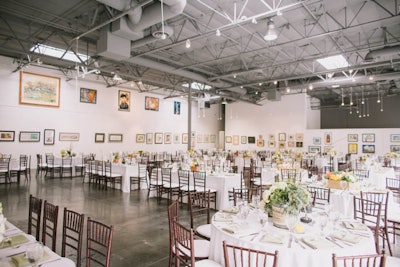 Art gallery wedding (Aaron Young Photography)