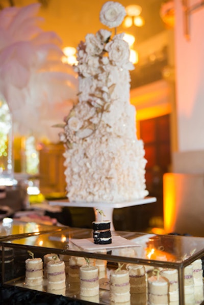 A dessert spread included sweets from Sprinkles Cupcakes, Maggie Austin Cakes, Sugar & Ice, and CakeLove.