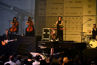 Singer-songwriter Sara Bareilles served as the night’s headliner and closed the evening with a 30-minute performance.
