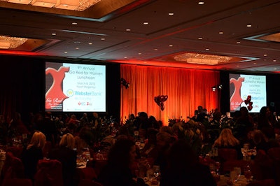 American Heart Association Go Red, 750 people