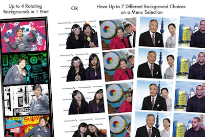 Green-screen photo booth services for an unique experience