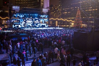 5. New Year's Eve in Nathan Phillips Square
