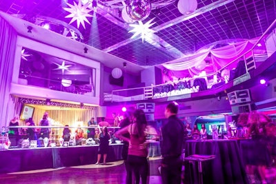 The event, which took place at Passion Nightclub, was styled like a collection of boutiques.