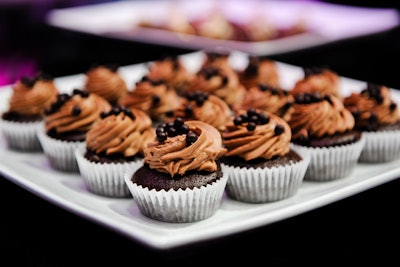 The Lipstick Lounge is noted for its collection of decadent desserts, which this year came from more than a dozen vendors.