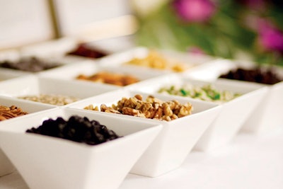 The Westin also offers its SuperFoodsRX program, a menu of dishes packed with antioxidants and nutrients to promote wellness, such as yogurt paired with granola, berries, muesli, nuts, and honey.