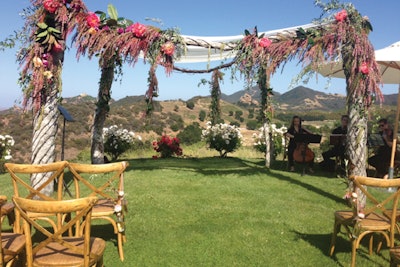 Saddlerock Ranch Wedding, Florals: Krista Jon for Archive