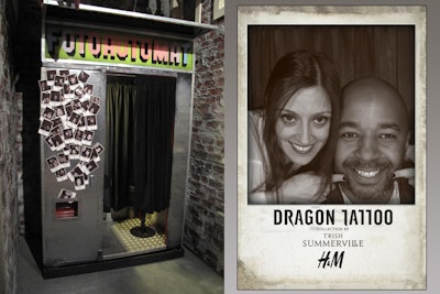 Dragon Tatoo Photobooth