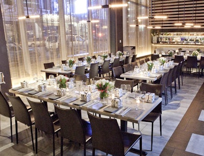 Envision a restaurant space as a perfectly designed event venue