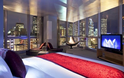The Extreme Wow Suite: an expansive, corner penthouse