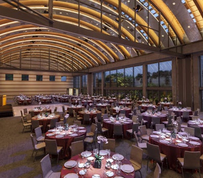 Guerin Pavilion set for a celebration