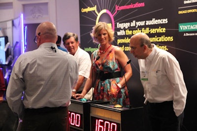 Game shows are always a hit at a new product launch in Los Angeles