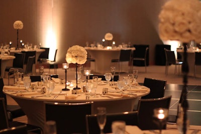 Great Room – Wedding Reception set