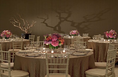 Great Room – Wedding Reception with natural wood elements