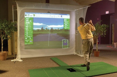 Virtual golf in San Diego