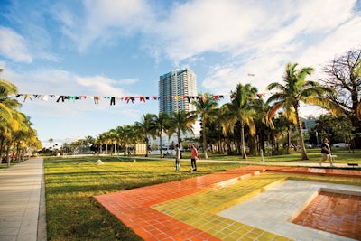 Collins Park in Miami Beach