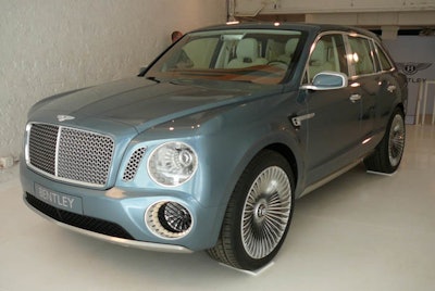 Bentley new car launch
