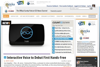 Launch.it creates a customized, shareable newsroom for exhibitor news and product information at trade shows.