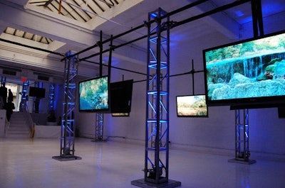 Interactive media installation