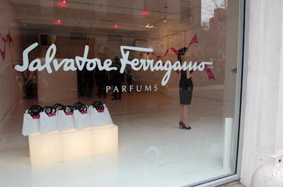 Ferragamo Perfume launch and pop-up shop