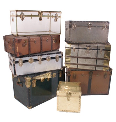 Trunks, from $80, available in Southern California from FormDecor