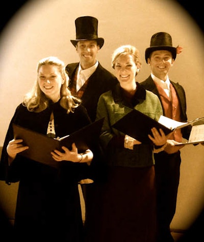 Dynamic Dickens: a classic caroling quartet