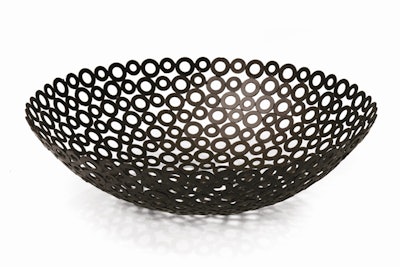 Iron washer bowl handmade by Indian artisans