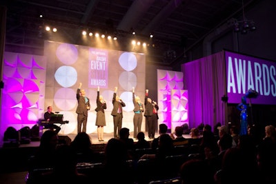 The Water Coolers performed at the first National Event Style Awards at BizBash IdeaFest New York.