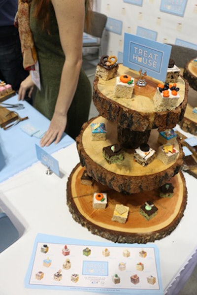 Treat House provided samples of its rice crispy treats for BizBash IdeaFest attendees.