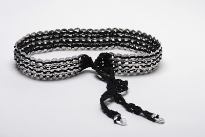 Eco-friendly and chic pop-tab belt, the perfect accessory