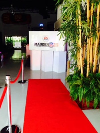 Madden Step And Repeat With Red Carpet