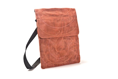 Stylish and environmentally friendly cross-body bag and iPad holder