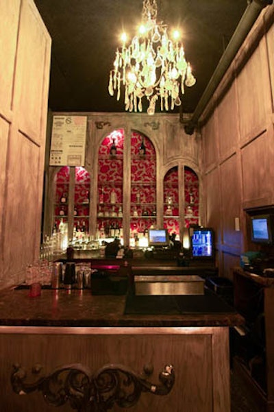Mezzanine bar