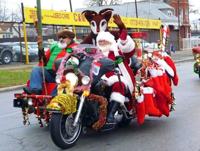 11. Chicagoland Toys for Tots Motorcycle Parade