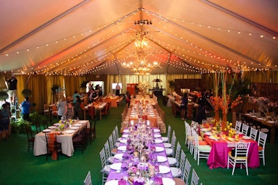The event was held at Panache Party Rentals facility in Boynton Beach.