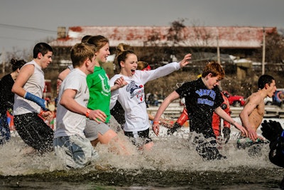 9. Law Enforcement Torch Run's Polar Plunge