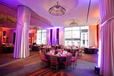 Ventana Ballroom purple