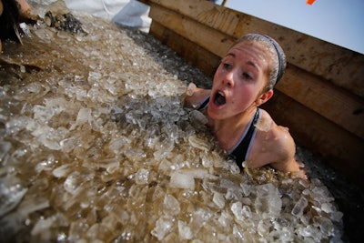 The names of obstacles like the 'Arctic Enema' add to the conversation-starting quality of the event.