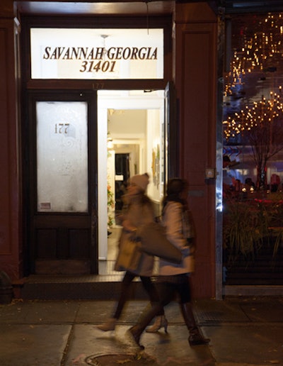 The transom at the Lofts at Prince Street let visitors know they were stepping into a new zip code.