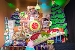 Chicago Marriott on the Magnificent Mile's Gingerbread Display