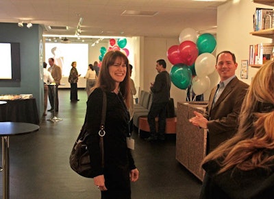 The facility provides plenty of space to network and mingle