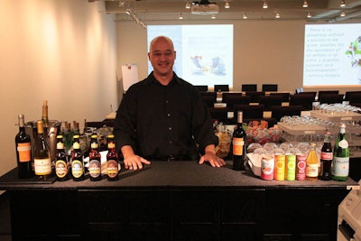 In-house bar is great for networking events or corporate parties