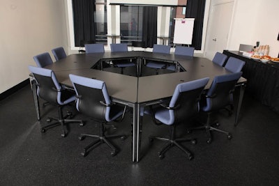 The boardroom is perfect for small meeting of 12-15 people