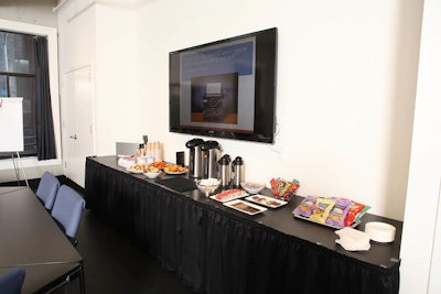 SF Green Space at EEFG offers a food/beverage service