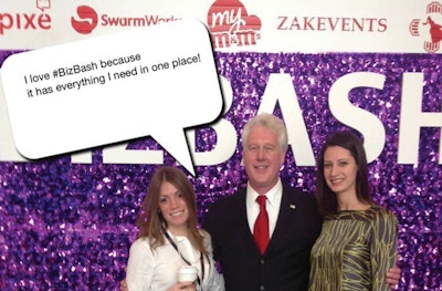 Fans shared why they love BizBash at the Pixe photo booth.