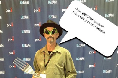 Fans shared why they love BizBash at the Pixe photo booth.