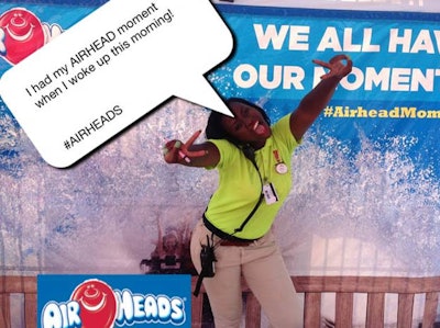 Visitors at Six Flags venues shared their favorite AirHeads moments at the Pixe photo booth!